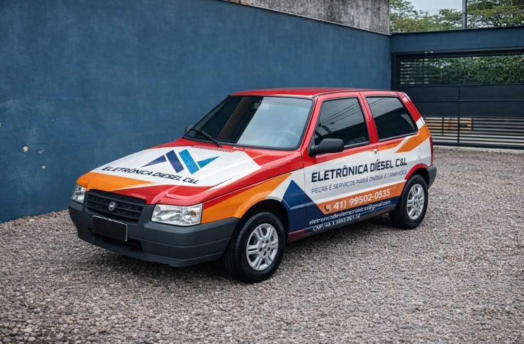 Veículo de apoio da Eletrônica Diesel C&L